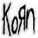 Korn - Black Logo Sticker Korn - Black Logo Sticker