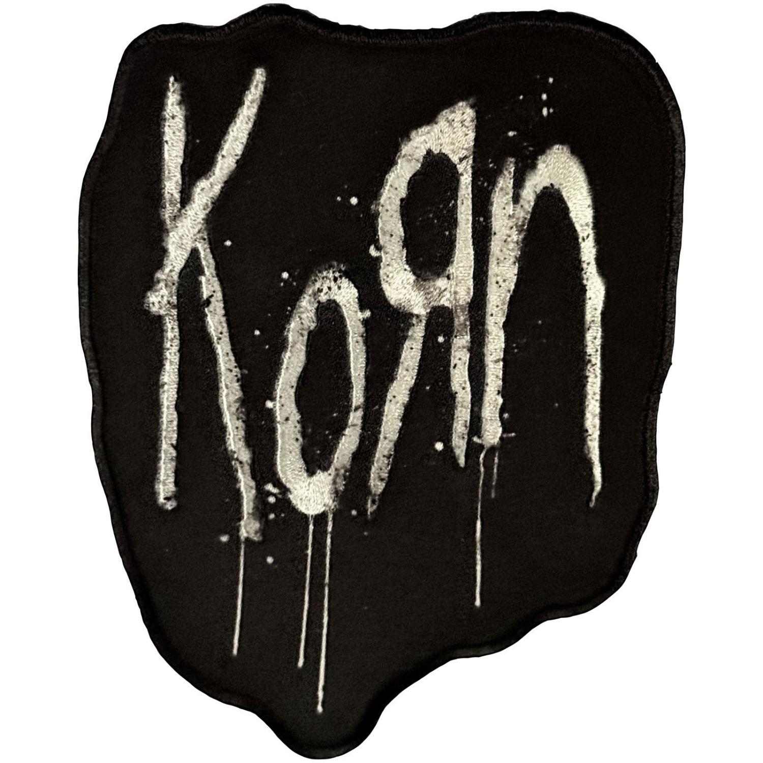 Korn - Splatter Logo Woven Patch