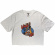 Blink-182 - Cartoon Bunny Lady Wht Crop Top Blink-182 - Cartoon Bunny Lady Wht Crop Top