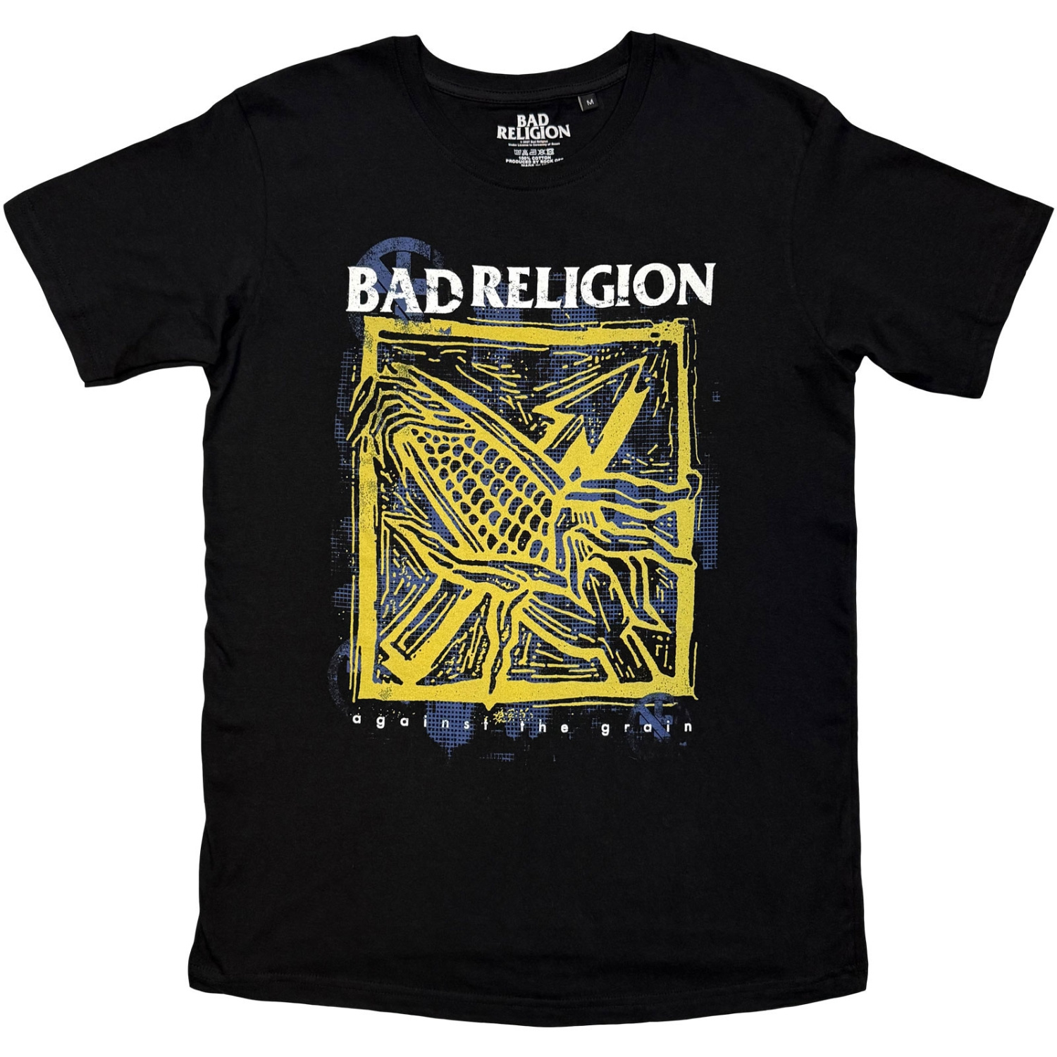 Bad Religion - Against The Grain Halftone Uni Bl T-Shirt