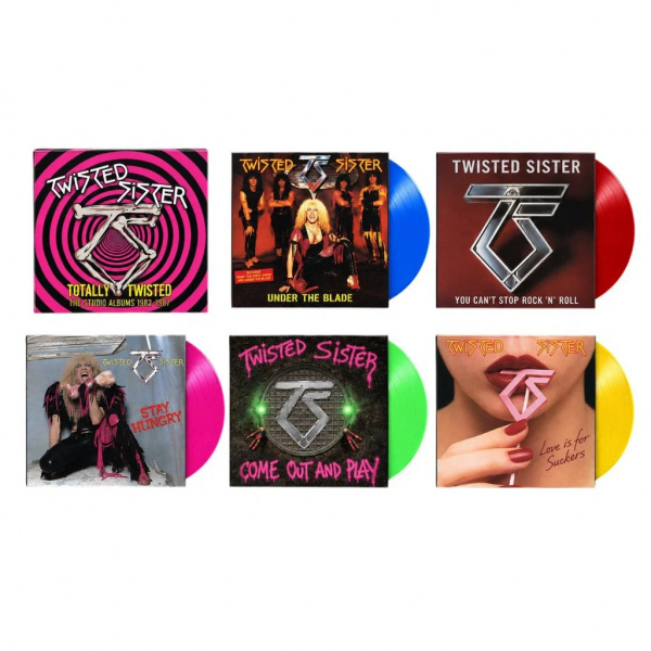 Twisted Sister - Totally Twisted - The Studio Albums (5LP Boxset)