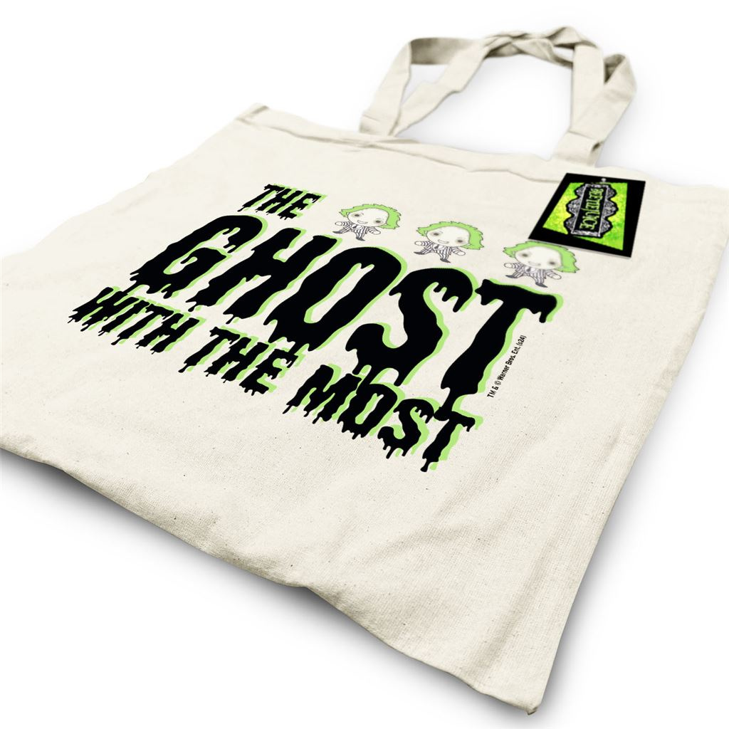 Beetlejuice - The Ghost With The Most Natural Totebag