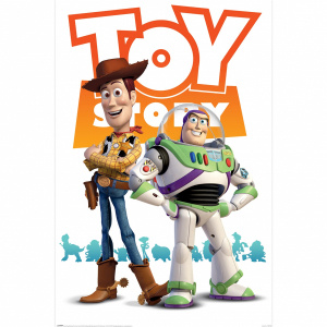 Toy Story - Woody N Buzz Maxi Poster 91,5 X 61 Cm