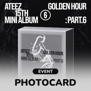 Ateez - Golden Hour : Part.6 (Earphone Charm Ver.) + WM
