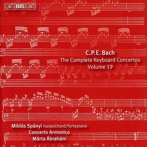 Cpe Bach - Keyboard Concertos Vol 19
