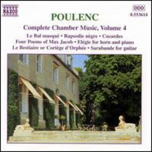 Francis Poulenc - Complete Chamber Music Vol 4