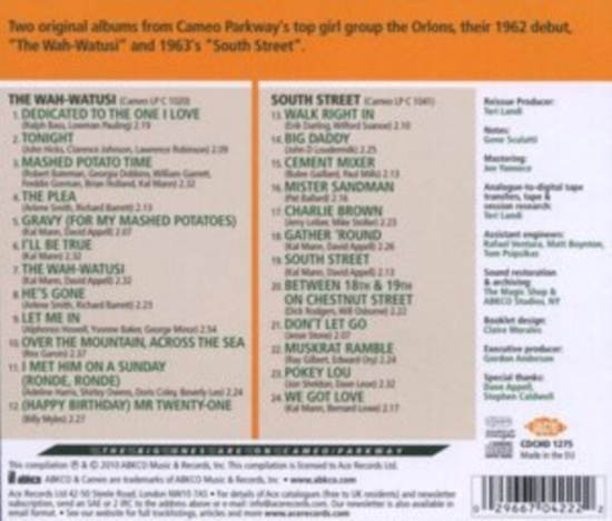 Orlons - Wah-Watusi / South Street