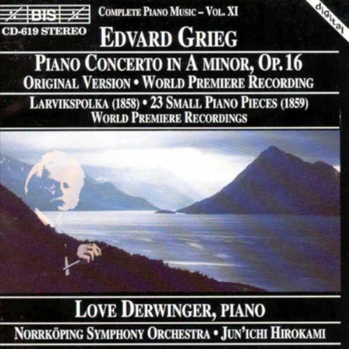 Edvard Grieg - Piano Concert Original Version