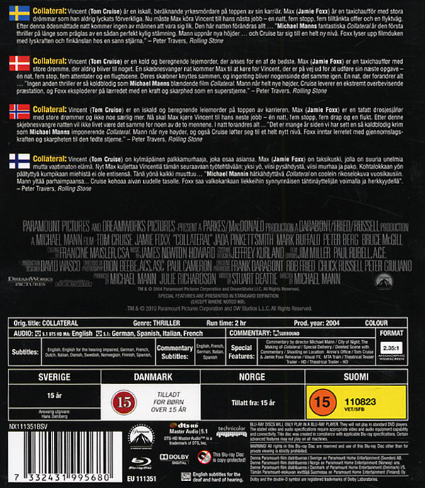 Movie - Collateral Bd