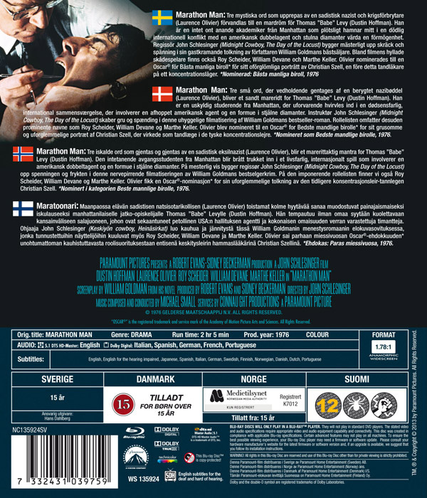 Movie - Marathon Man Bd
